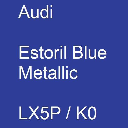 Audi, Estoril Blue Metallic, LX5P / K0.